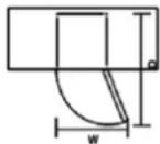 Kunft KC5212 - Door Space Requirements - 1