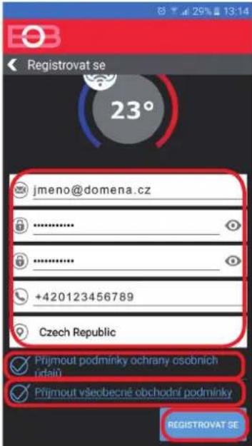 jmeno@domena.cz +420123456789 Czech Republic Příjmout podmínky ochrany osobních údaiň Příjmout všeobecné obchodní podmínky REGISTROVAT SE