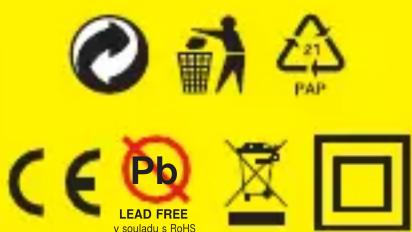 21 PAP CE Pb LEAD FREE v souladu s RoHS