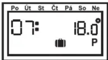 Po Út St Čt Pá So Ne 07: 18.0° P