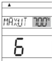 Elektrobock BT57 - CONST 6 MAXIMÁLNÍ TEPLOTA VODY V TOPNÉM SYSTÉMU - 1