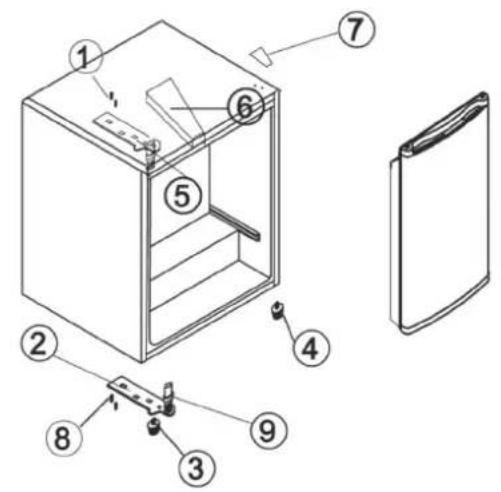 HYUNDAI RSD064WW8F - POZNÁMKA: - 2
