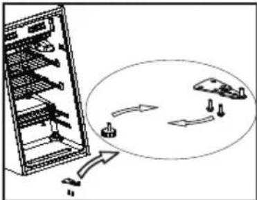 HYUNDAI RSD086GW8AF - ZÁMĚNA OTEVÍRÁNÍ DVEŘÍ - 5