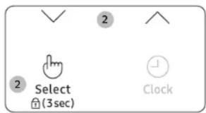 2 2 Select (3sec) Clock