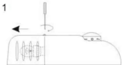 Ravanson LKK-250RC - REPLACING THE BULB - 1