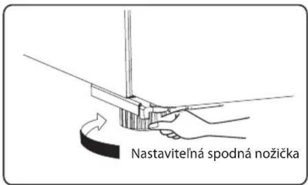 HISENSE RT641N4AIE - Vyrovnanie spotrebiča - 2