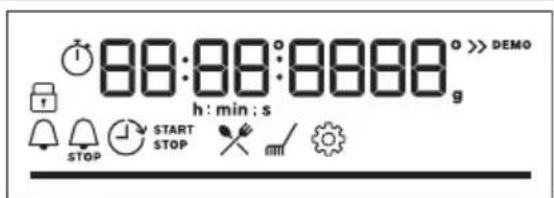 ELECTROLUX EOC6P77H - Displej - 1