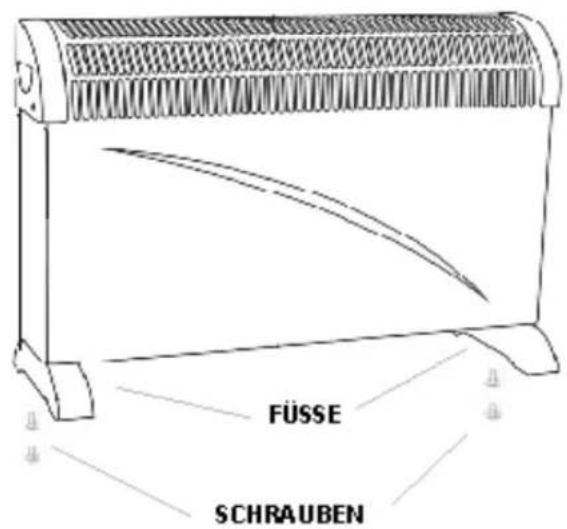 FÜSSE SCHRAUBEN