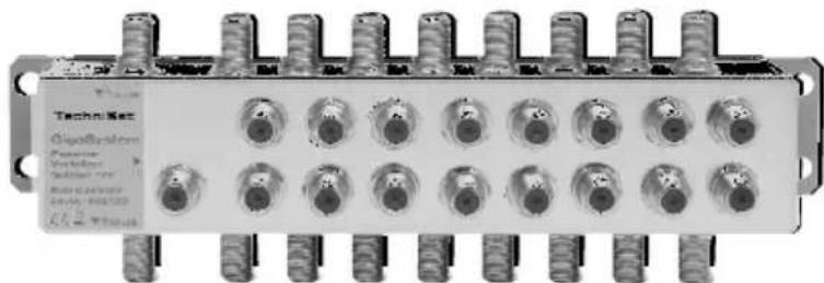 TECHNISAT GigaSystem 17/8 K - Passive distributor 17P (Art. No. 0000/3268) - 1