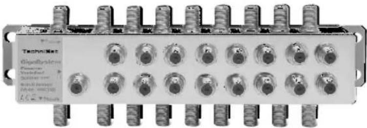 TECHNISAT GigaSystem 17/8 K - Passiver Verteiler 17P (Art.-Nr. 0000/3268) - 1