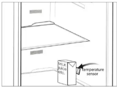 MILK juice etc. temperature sensor