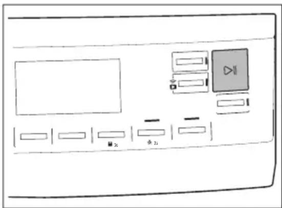 AEG TR938H4CC - Spuštění programu - 1