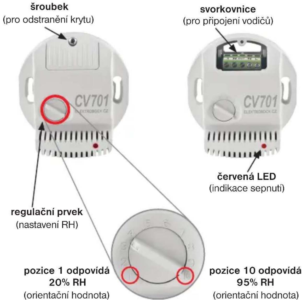 Elektrobock CV701 - NASTAVENÍ - 1