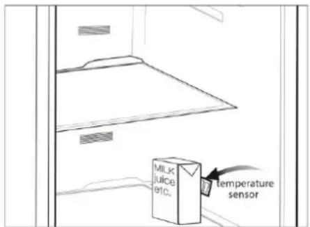 MILK juice etc. temperature sensor
