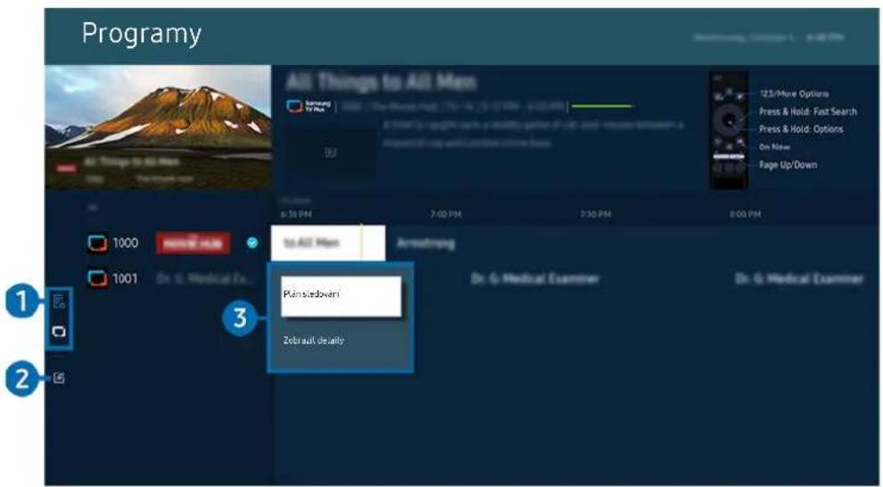 Programy All Things to All Men Samsung TV Max 123/More Options Press & Hold: Fast Search Press & Hold: Options On Now Rage Up/Down 6:30 PM 7:00 PM 7:30 PM 8:00 PM 1000 1001 Dr. G Medical Exam So All Men Armstrong Painstedoven Zobraut detail Dr. G Medical Examiner Dr. G Medical Examiner