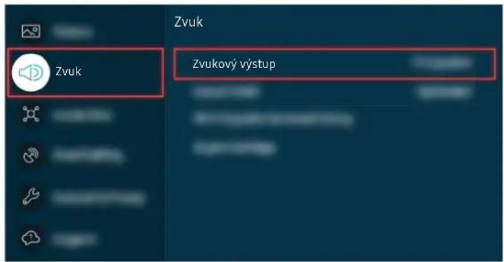 Zvuk Zvukový výstup