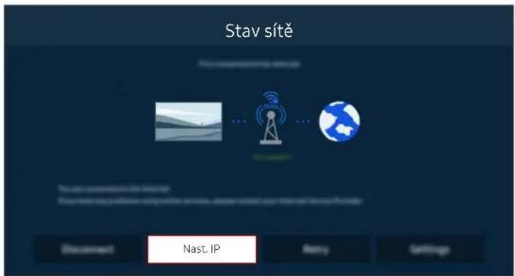 Stav sitě Nast. IP
