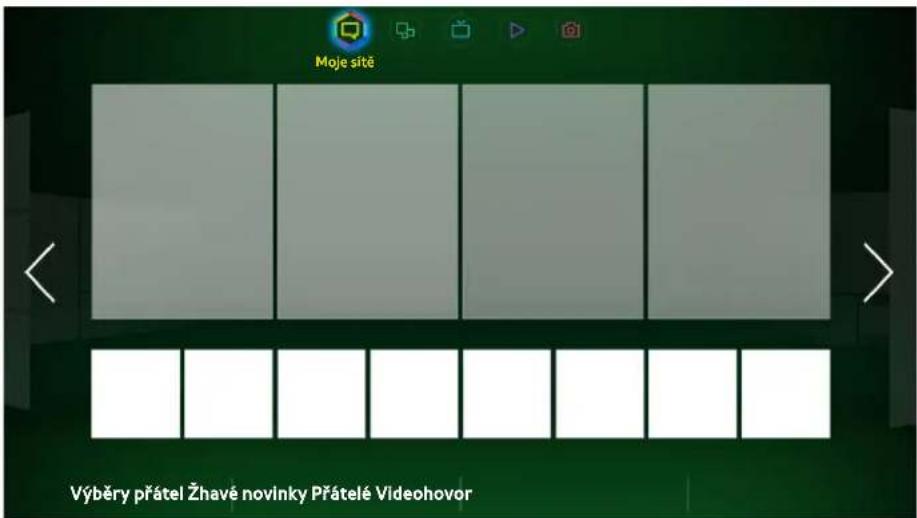 Moje sitě Výběry přátel Žhavé novinky Přátelé Videohovor