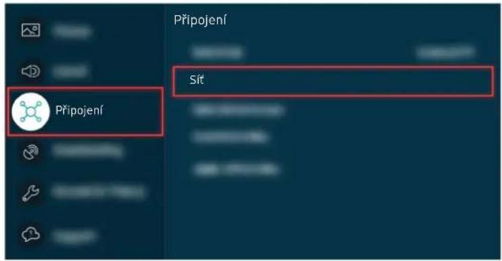 Připojení Připojení Sít