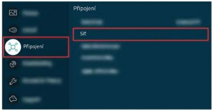 Připojení Připojení Sít
