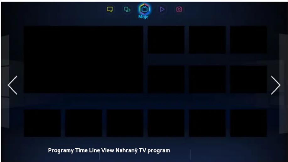 Maje Programy Time Line View Nahraný TV program