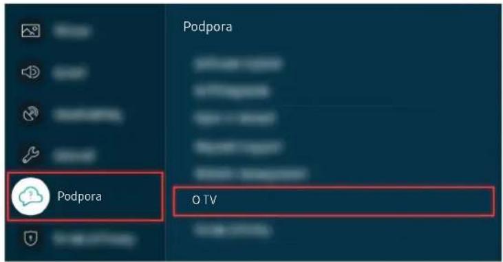 Podpora O TV