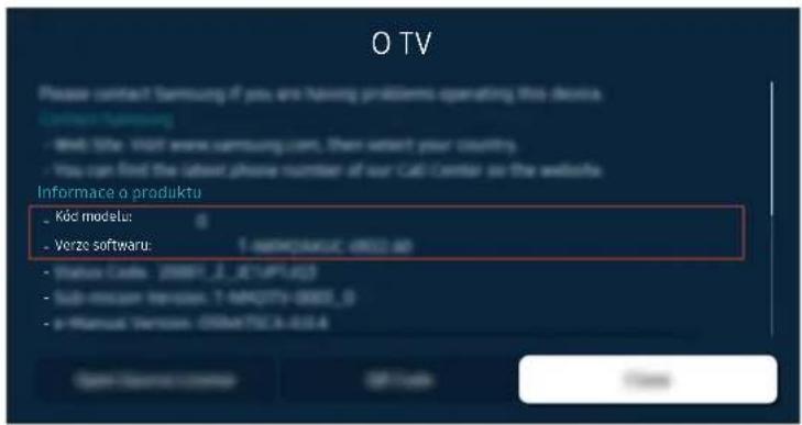 SAMSUNG UE65AU7110K - Aktualizace na nejnovější software televizoru - 6