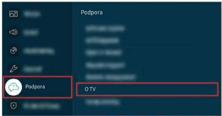 Podpora O TV