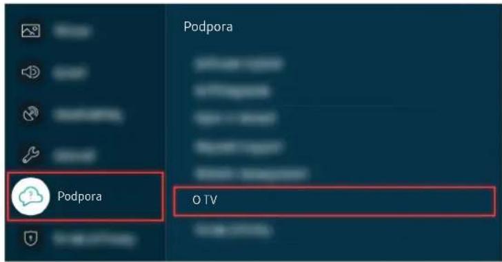 Podpora O TV