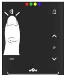 SAMSUNG UE40ES8000Q - Kalibrace touchpadu - 3