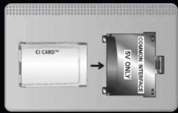 SAMSUNG UE55D6000TP - Používání karty „CI nebo CI+ CARD“ - 1