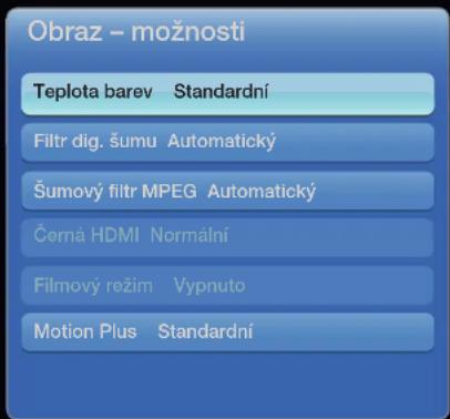 SAMSUNG UE55D6000TP - Možnosti obrazu - 1