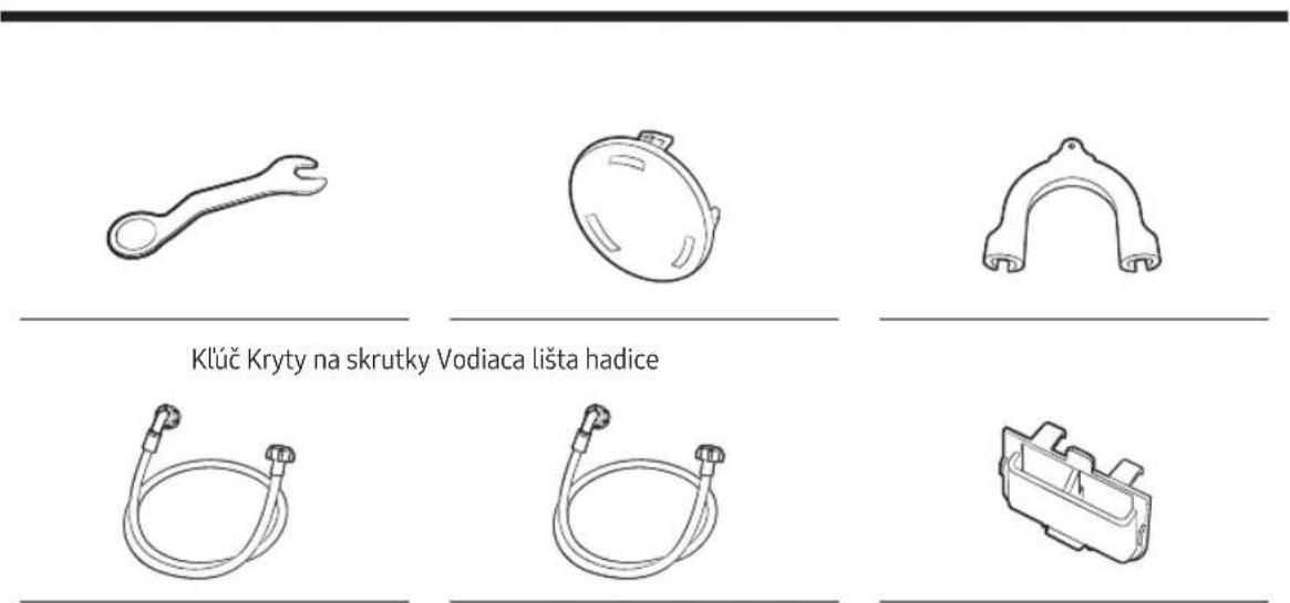 Klúč Kryty na skrutky Vodiaca lišta hadice