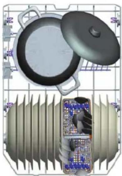 Philco PD 1045 EAX - Alternativní plnění koše - 1