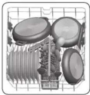 Philco PD 1266 EA - Alternativní plnění koše - 1