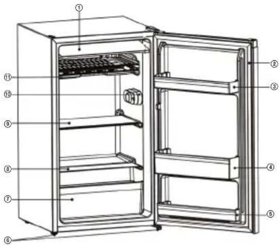 Philco PTB 94 FW - Pohled na spotřebič - 1