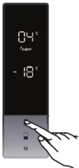 Philco PCD 3602 ENFDX - Během režimu super chlazení - 1