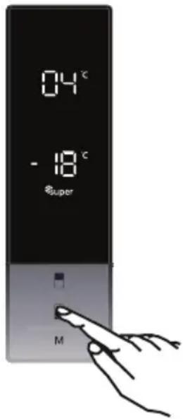 04°C -18°C Super M