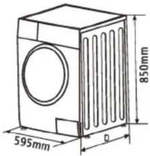 595mm 850mm