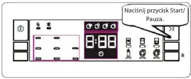 Naciśnij przycisk Start/ Pauza.