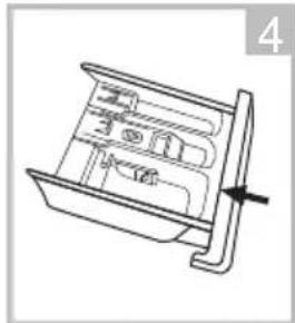 Philco PLDS 106 DG - Čištění dávkovače pracího prostředku - 4