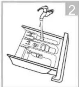 Philco PLDS 106 DG - Čištění dávkovače pracího prostředku - 2