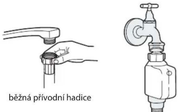 Philco PDT 67 DF - Připojení studené vody - 1