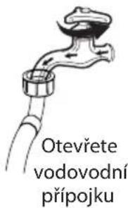 Otevřete vodovodní přípojku