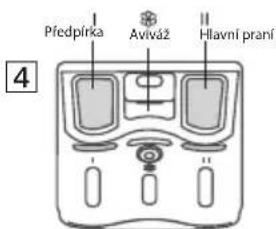 Předpířka Aviváž Hlavní praní