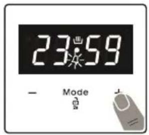 Philco POB 698 X - Nastavení doby zvukového upozornění - 2