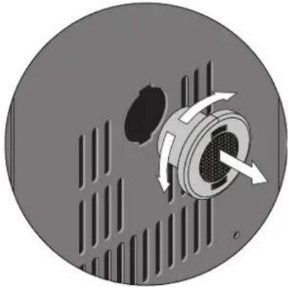 Philco PW 143 GLV - ■ VÝMĚNA UHLÍKOVÉHO FILTRU (VOLITELNÁ MOŽNOST) - 1