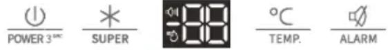 POWER 3°C SUPER -88 TEMP. ALARM