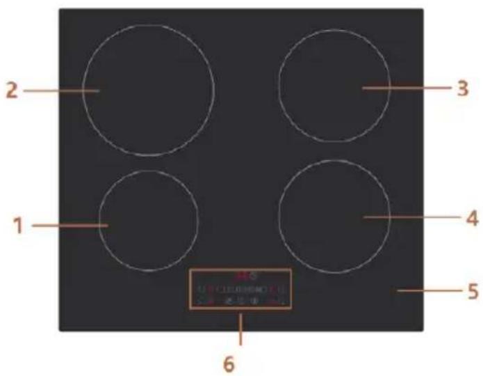 Philco PHD 64 SB - Pohled shora - 1