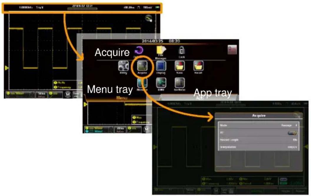 Acquire Menu tray App tray 2014/03/25 08:20 Acquire Menu tray App tray Acquire Mode Average 4 Max Length 1% Integration 4.000x
